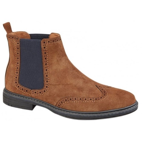 Goor Herren Freizeit Chelsea Boots zum Überziehen - Bild 1 von 3
