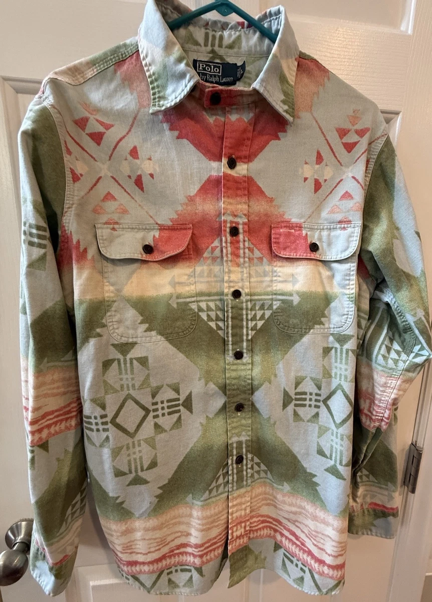 Lauren Ralph Lauren Aztec Casual Button-Down Shirts for Men for