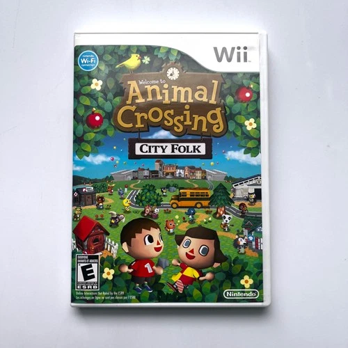 New ListingAnimal Crossing City Folk (Nintendo Wii) CIB Complete  & Tested