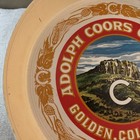 Vintage ADOLPH COORS COMPANY Beer Collectible 13" Plastic ROUND Serving Tray — photo 2