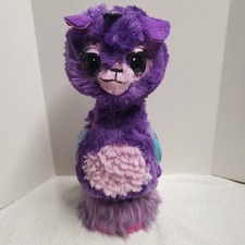 Llamacorn Hatchimals WOW Interactive Purple Growing Toy Animal 32" Spin Master