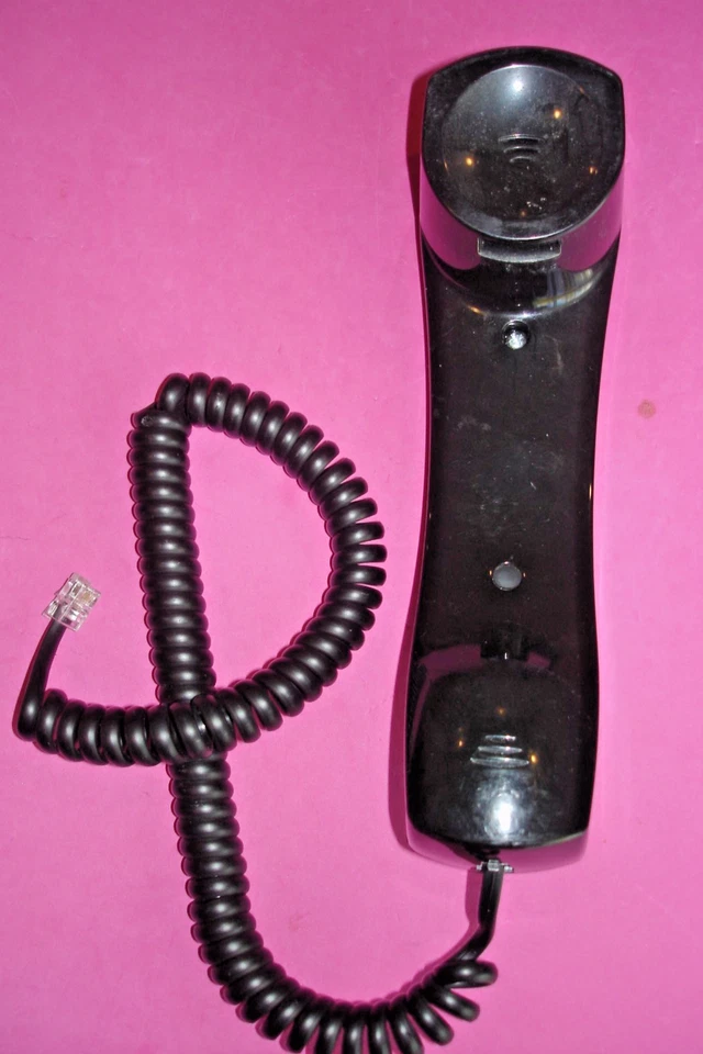CORDED HANDSET w/COILLED CORD FOR AT&T 992 2-LINE BUSNESS OFFICE PHONE A4.10 - Image 3 of 3