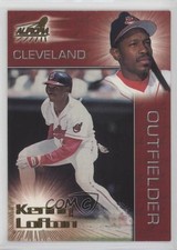 1998 Pacific Aurora National Convention Embossing Kenny Lofton #31 0q3