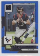 2022 Panini Clearly Donruss Blue 97/99 Davis Mills #19 oh8