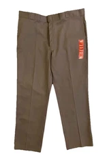 DICKIES NWT 874 Men’s Flex Work Pants Original Fit Gray Size W42 X 32 #11874VG