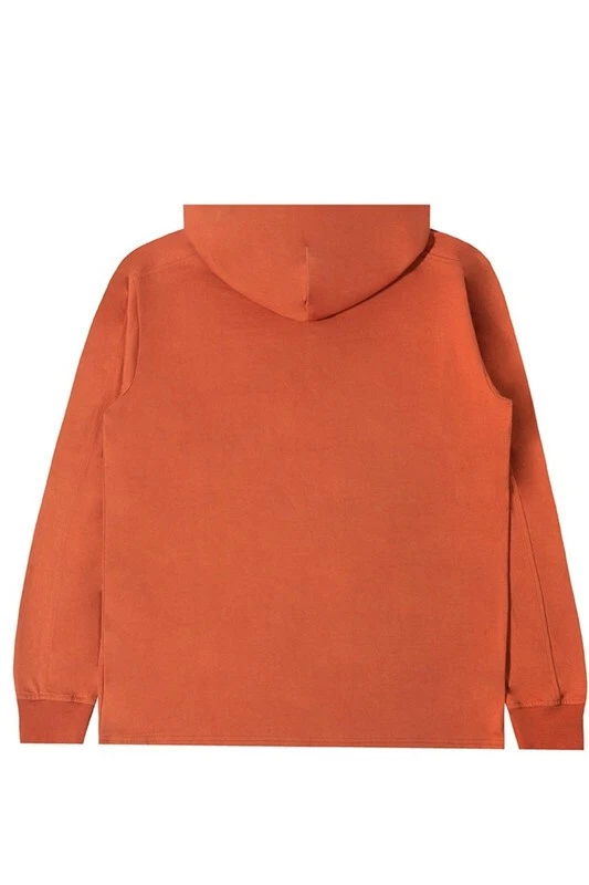 THE HUNDREDS PULLOVER HOODIE T23W109005 TEMPLE HOODED LS T SHIRT_RUST - Image 2 of 2
