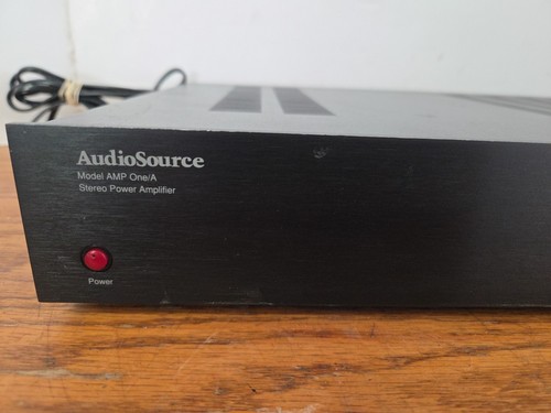 AudioSource AMP One/A Amplificatore di Potenza Stereo 260W Bridging - TESTATO FUNZIONANTE - Foto 5 di 10