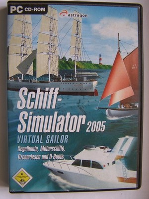 PC-CD-ROM***Schiff-Simulator 2005-Virtual Sailor; 31059 Astragon`2005***
