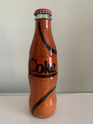 BOUTEILLE VERRE COCA COLA COKE 2008 BASKETBALL COLLECTOR USA - Photo 1/2