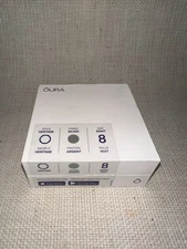 Oura Smart Ring Gen3 Heritage Silver Set, Size US 8