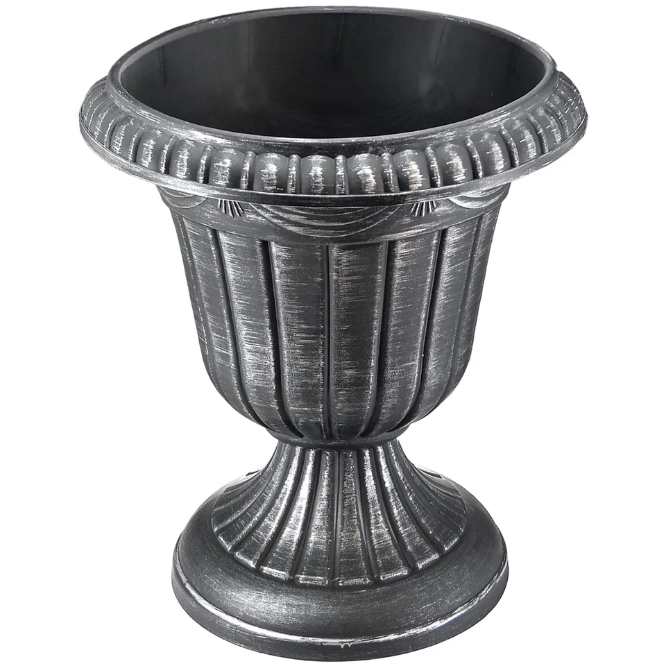 Maceta urna de plástico tradicional clásica Arcadia Garden Products PL10SL Foto 2 de 4