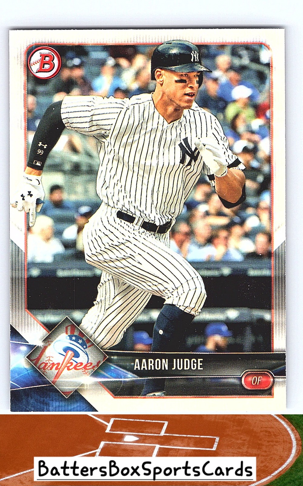 2018 Bowman #24 Aaron Judge