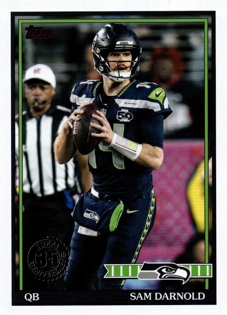 2026 Topps Flagship #91TF-50 Sam Darnold 1991 Topps Football