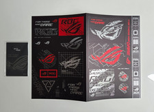 ASUS ROG Republic Of Gamers - Stickers Sheet  Bottle Opener  Band New