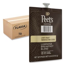FLAVIA 48037 Peet's Coffee Colombia Luminosa - Breakfast Blend (76/CT) New