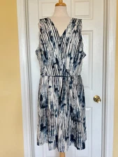 SIMPLY VERA VERA WANG womens plus shift dress size 3X