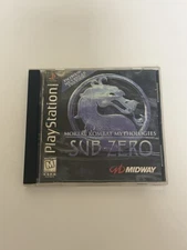 Mortal Kombat Mythologies Sub Zero (Sony Playstation 1 1997) Complete w/Reg Card