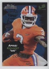 2021 Wild Card Alumination Light Show Blue Amari Rodgers #LS43 Rookie RC 0k8a. rookie card picture