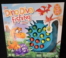 Spin Master Dino Dive Fishing Game NEW HC89