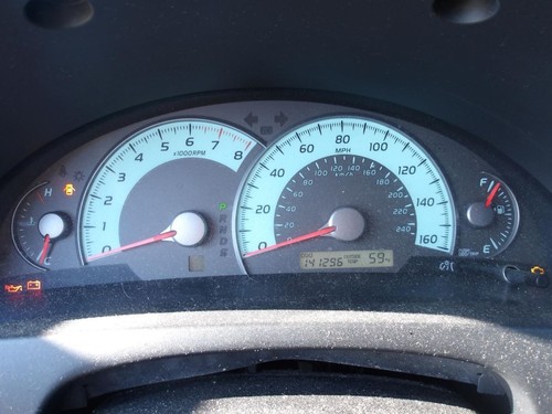 Speedometer Cluster MPH VIN K 5th Digit 6 Cylinder SE Fits 07-09 CAMRY 8164252