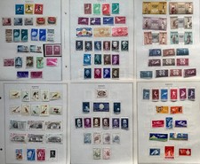 Lot of Romania Year 1956-1961 Postage Collectible Stamps Used/MH