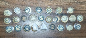 NOS Watch Crystals 6 mm Lot of 27 Crystals Watchmaker Repair Parts Replacement