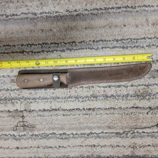 Vintage CHICAGO CUTLERY 66S-8" CARVING/SLICING KNIFE WALNUT FULL TANG