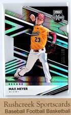 2020 Panini Elite Extra Edition #3 Max Meyer /999 203rd Decade Die Cut