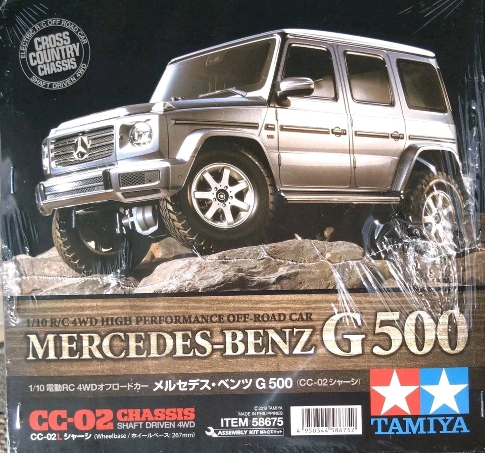 Tamiya RC 58675 Mercedes Benz G500 Inc ESC CC 02.  TT 02 TA 02 - Imagen 3 de 4