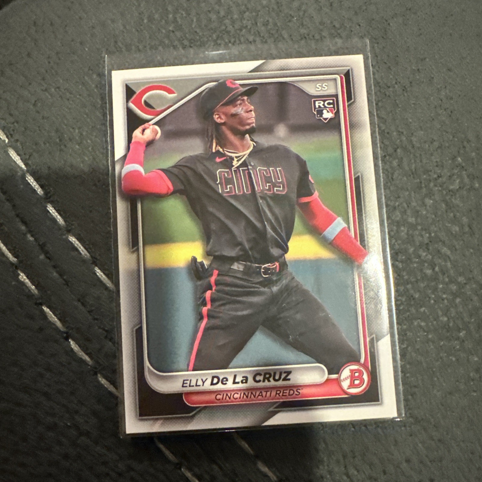 ELLY DE LA CRUZ 2024 BOWMAN BASEBALL ROOKIE PAPER REDS #22 RC