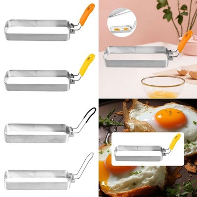 Eierring Grillplatte Kochform Krümelringe für Grillpfanne Pfanne mit Griff