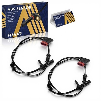 AISIN Qty(2) Rear ABS Wheel Speed Sensor for Mercedes-Benz E350 E550 2010-2014
