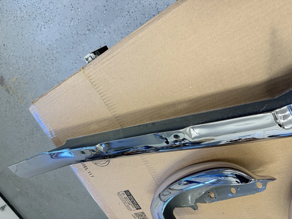 Chevrolet Impala 1966, Caprice, Biscayne parachoques delantero original Foto 2 de 4