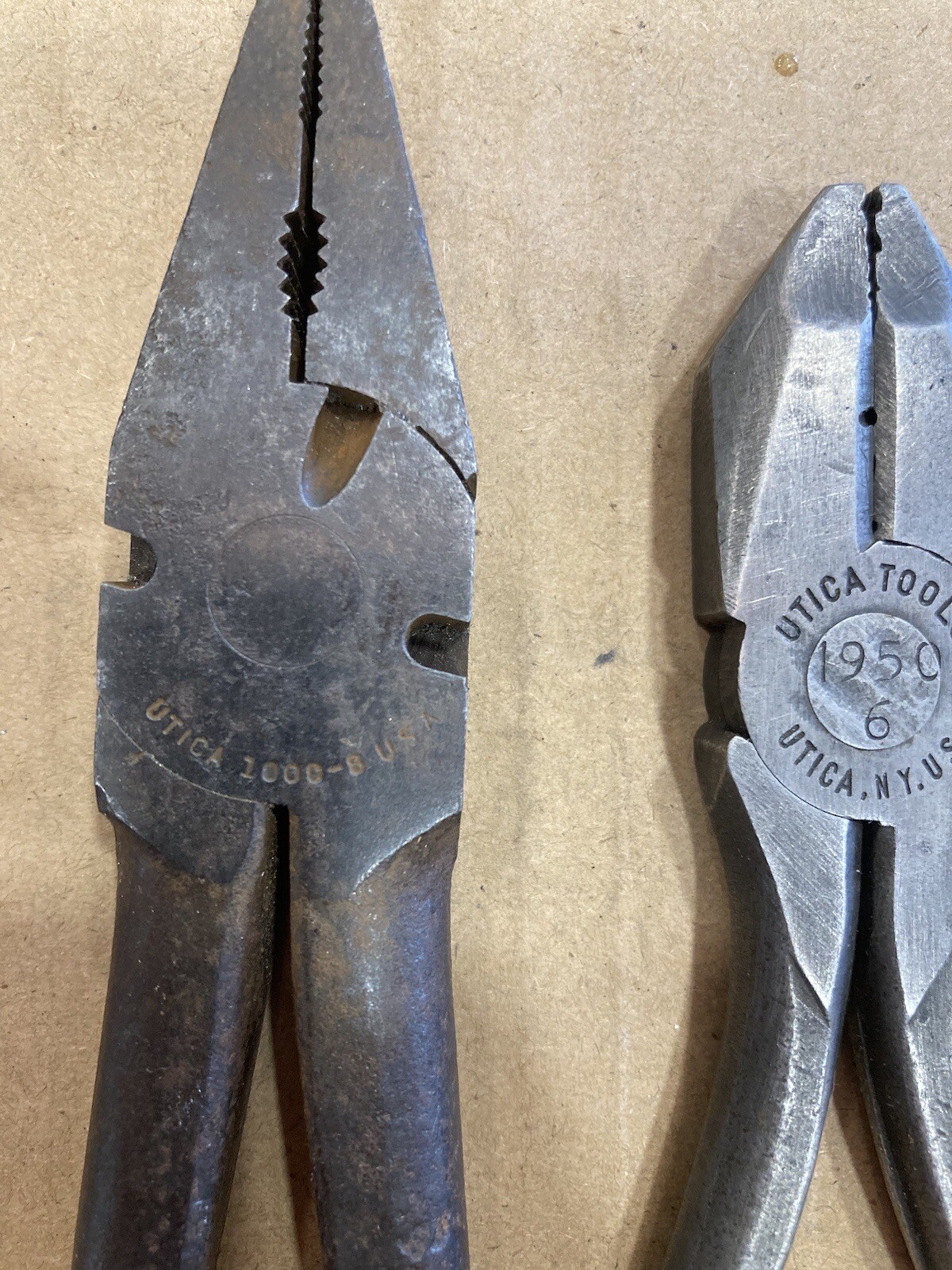 13 Vintage Pliers Made in USA, Klein, Channellock, Utica, Diamond, TruFit, T&B eBay