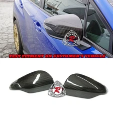 Fits 22-25 Subaru WRX VB Side Mirror Cover (Carbon Fiber) w/ Turn Signal Cut Out