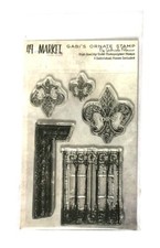 49 and Market Gabi's Ornate Stamps for Scrapbooking, Paper Craft, Card Making