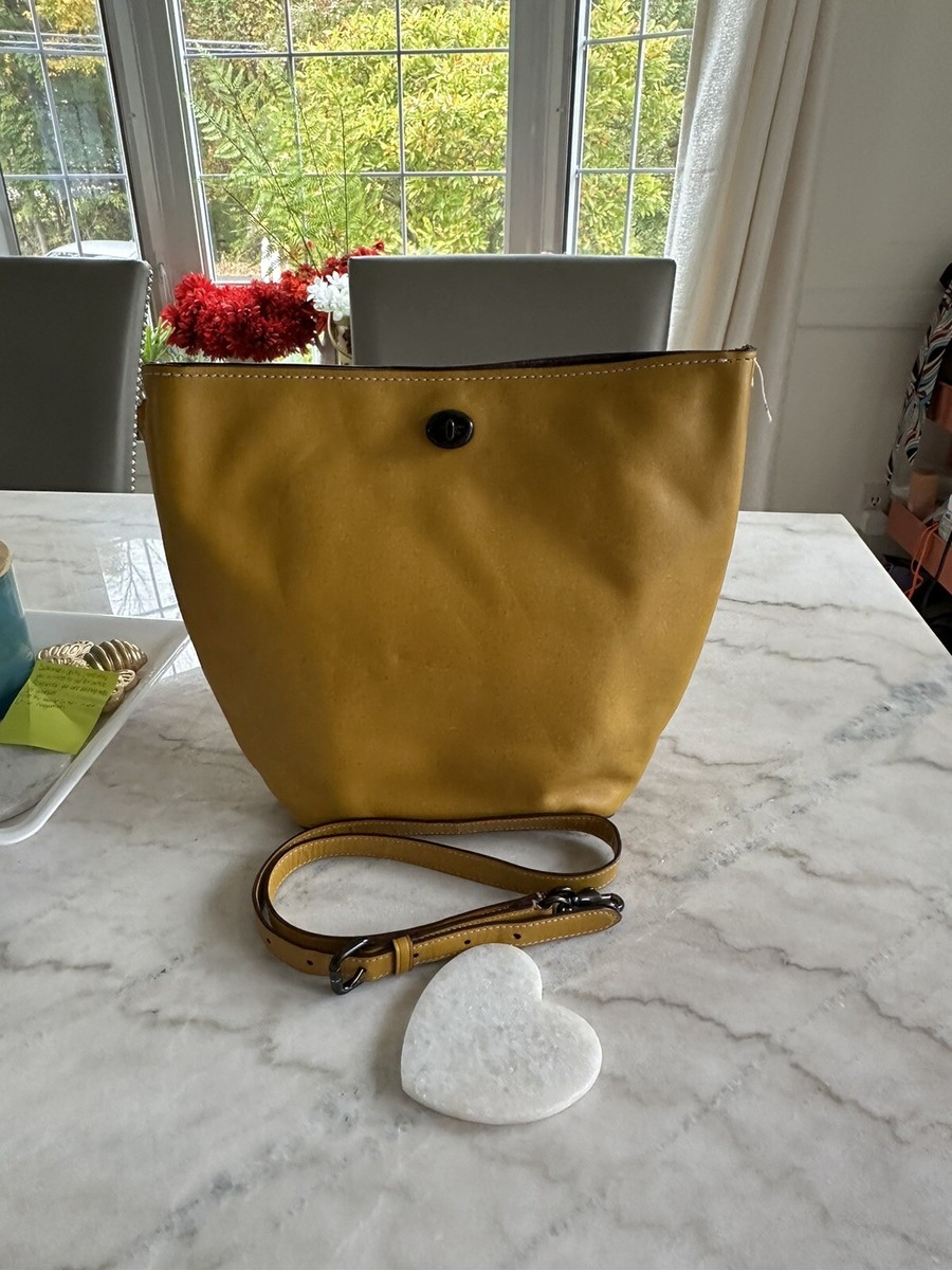 Coach Bag Duffle 1941 Glovetanned Leather Crossbody 50115 Mustard