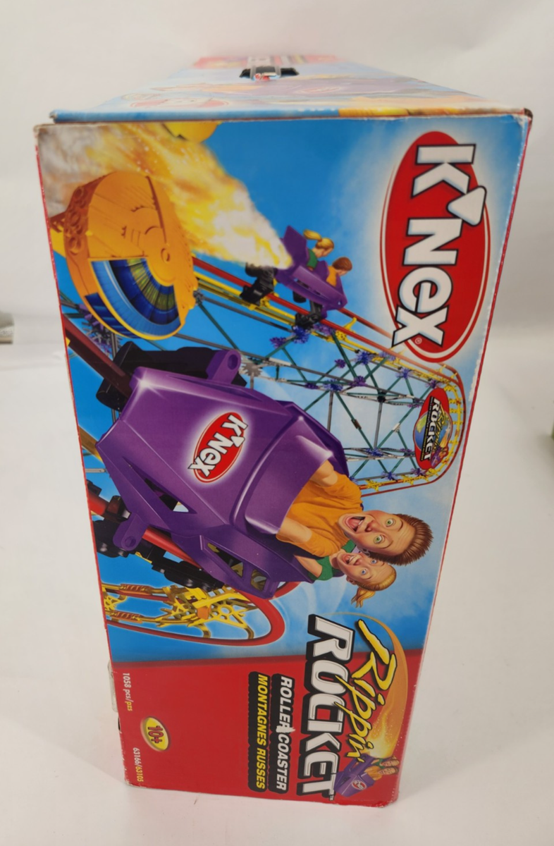 K'Nex Rippin' Rocket Roller Coaster Building Set 63166 / 63105
