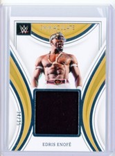 2023 Panini Immaculate WWE EDRIS ENOFE Remarkable Relic Memorabilia 34/35