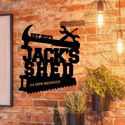 Personalised Man Cave, Workshop, Garage, Shed Sign