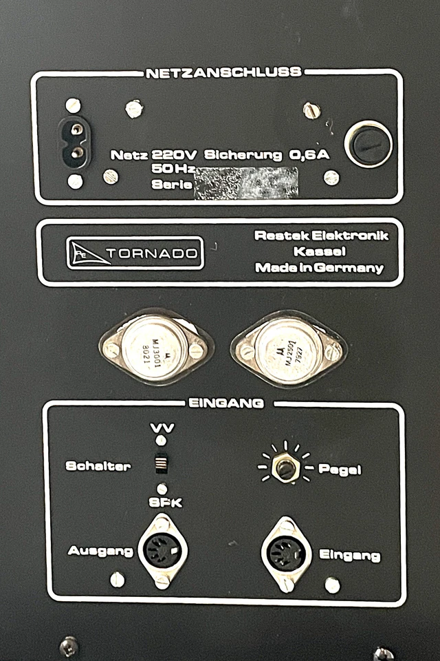 RESTEK TORNADO - LAUTSPRECHERBOXEN - SPITZENKLASSE - UPDATE - 110 W - TOPZUSTAND - Bild 4 von 4