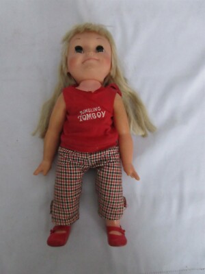 Vintage 1969 Tumbling Tomboy Doll by Remco 