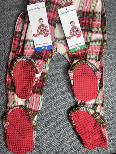 Pijama Eddie Bauer Family Holiday Bebé Una Pieza 6M-18M COMPRA UNO Y OBTÉN UNO GRATIS NUEVO CON ETIQUETAS - Imagen 4 de 10