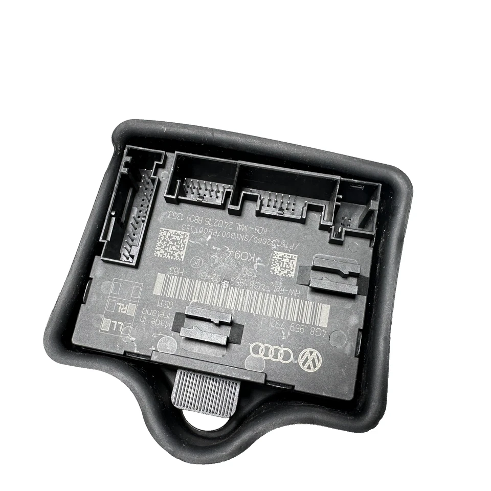 FRONT PASSENGER SIDE DOOR CONTROL MODULE W/ COVER 2013-2018 AUDI S6 4.0L OEM - Imagem 4 de 4