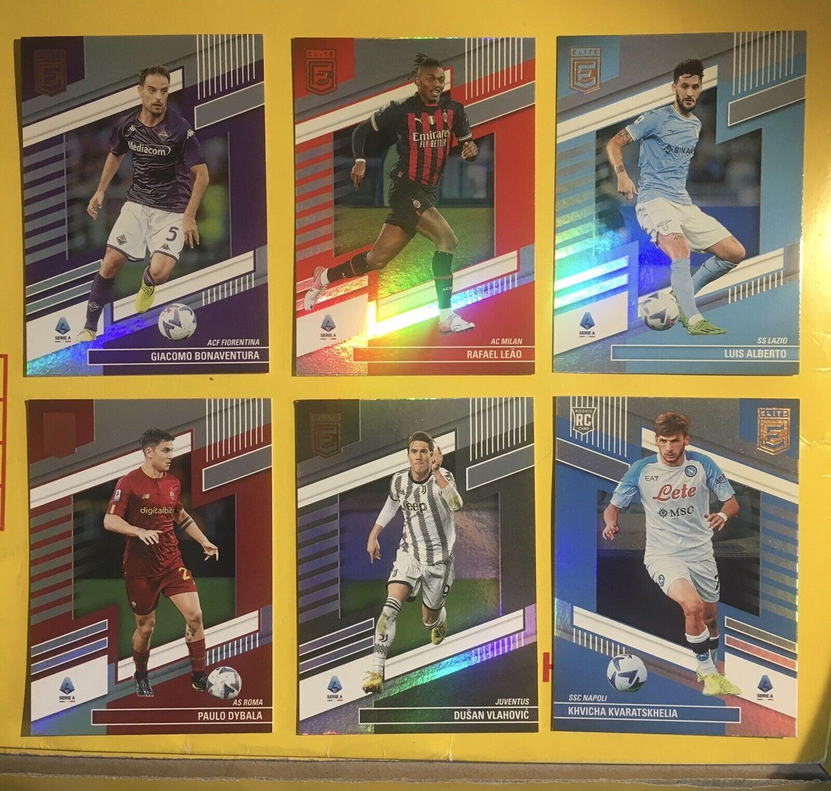 DONRUSS ELITE TRADING CARDS-SERIE A CARDS BASE Mancolista Panini