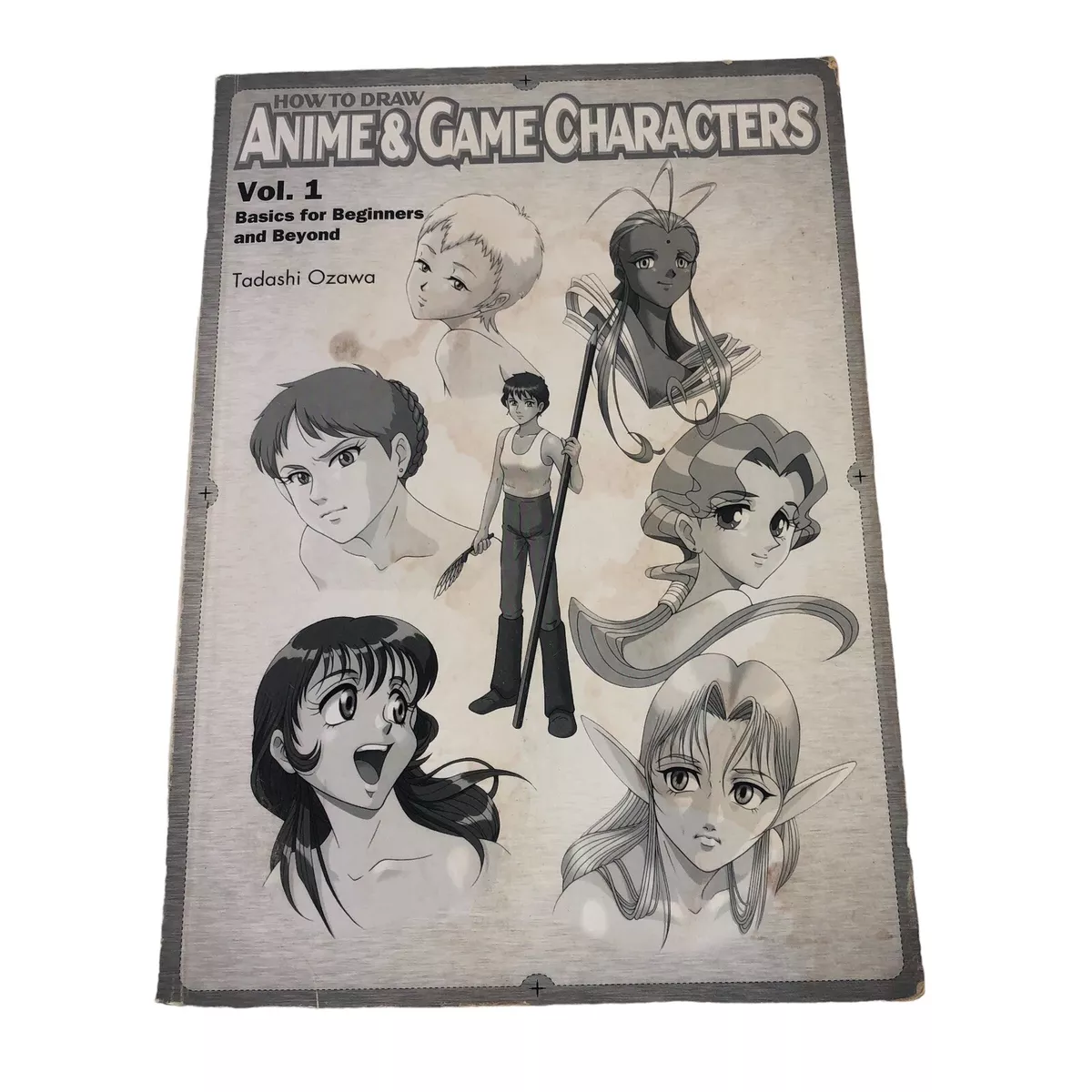 How to Draw Anime & Game Characters Vol. 1 by Tadashi Ozawa Paperback B20