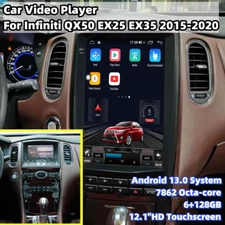 12.1"Car Stereo for Infiniti QX50 EX25 EX35 2015-2020 GPS Carplay DSP RDS Radio