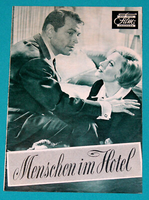 DNFP / Klemmer - MENSCHEN IM HOTEL - O.W. Fischer, Heinz Rühmann  - 1959