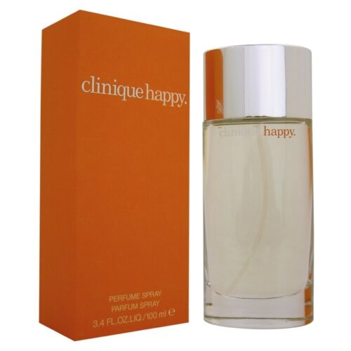 Clinique Happy by Clinique 3.3 / 3.4 oz Perfume EDP Spray for women NEW IN BOX - Picture 1 of 2
