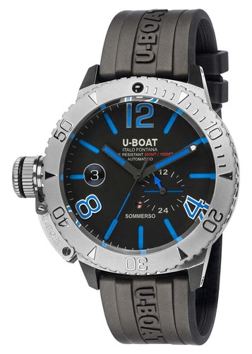 Bracelet Silicone Pour Montre De Plongée - Largeur 18-24mm, Bleu, Compatible Seiko, Neuf Avec étiquettes